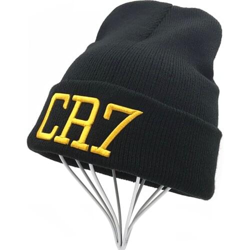 CR7 Beanies Knit cap Winter Caps Skullies Bonnet Cristiano Ronaldo Winter Hats For Men Women Beanie Outdoor Sports Warm Cap 2018