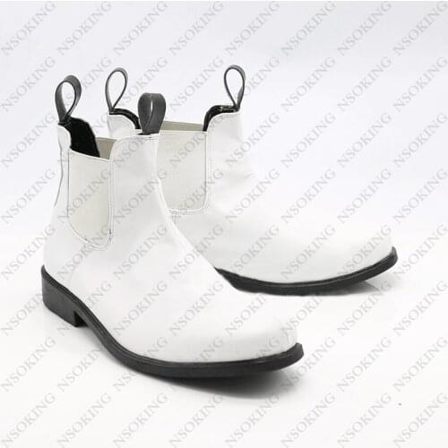 Star 7 Cosplay Shoes Anime War white soldier stormtrooper Boots