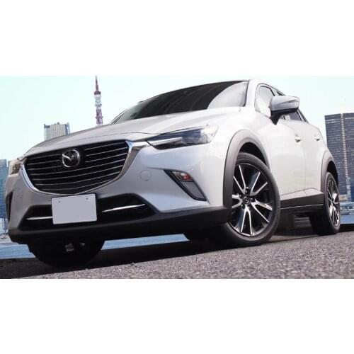 Car front grille trim auto grille decoration cover for Mazda cx-3 2017-2018