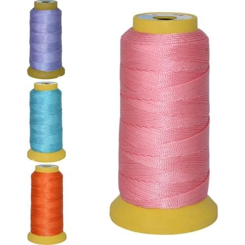 Polyester Cord High Strength Braided Bracelet String Sewing Thread Yarn Chinese Knot Cord Macrame Rope Sewing Machine Line New