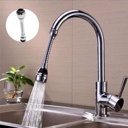 Swivel Flexible Water Saving Tap Faucet Bubbler Aerator Filter Kitchen Sink Faucet Nozzle Sprayer For 22mm-23.5mm Thread Faucet