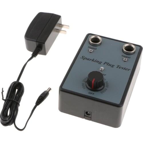 Dual Hole 12V Gasoline Vehicle Spark Plug Tester Car Ignition Strength Kit