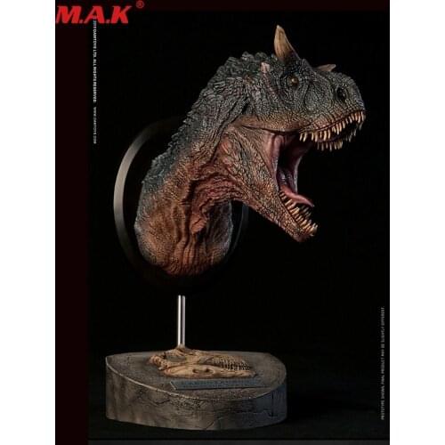 For collection DAMTOYS MUS005 B Museum Series Carnotaurus Male Head Statue in stock