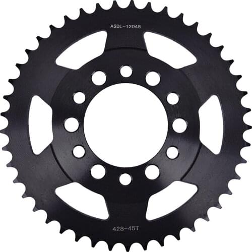 428 45T 45 Tooth Rear Sprocket Gear Cam For Yamaha DT125 DT125F DT175 AG200 TW200 XT200 TW225 TW225E DT 125 175 AG TW XT 200 225