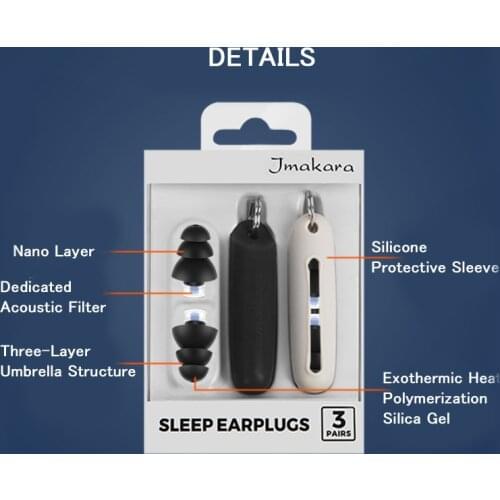 Earplugs Bouchon Oreille Sleep Oordopjes Tapones Oido Ruido Ear Plugs For Sleeping Zatyczki Do Uszu Silicone Noise Reduction