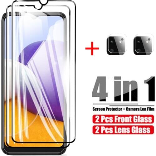 Protective glass for samsung a22 a12 a02s a32 a52 a72 a82 screen protector tempered glas for samsun galaxy a 22 32 52 safty film
