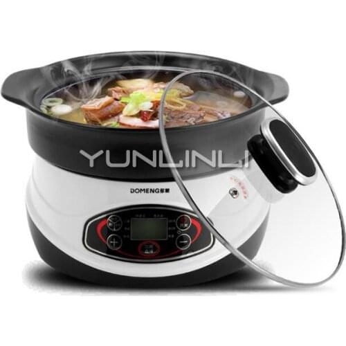 Healthy Ceramic Stew Pot 3L Multifunctional Electric Stew Pot Household Mini Cooker HT-30D