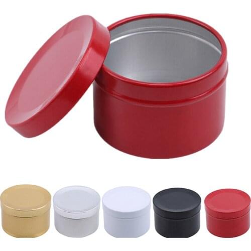 1pc Creative Mini Tea Caddy Metal Storage Boxes Sealed Coffee Powder Cans Travel Portable Flower Tea Packaging tin containers