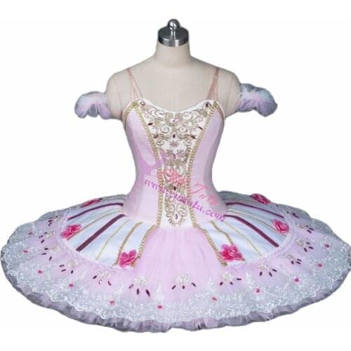 Nutcracker Professional Ballet Tutus Pink Adult Sugar Plum Fairy Performance Tutu Sleeping Beauty Classical Ballet Stage Costume