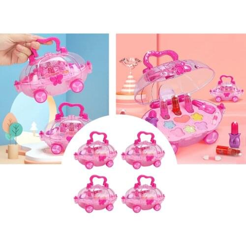 Safe Girls Makeup Set Beauty Make Up Set for Children Pretend Play Gift