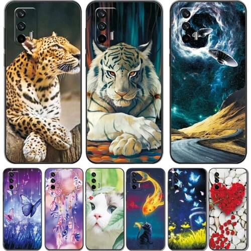 For OPPO Realme GT Case Cover on Realme GT New Fashion Shell RMX2202 Silicone Soft TPU Case For OPPO Realme GT gt Phone Fundas
