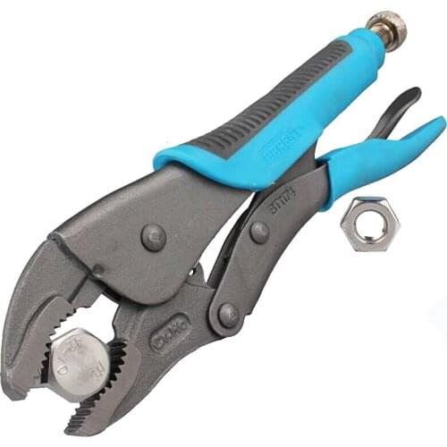 CR-MO Flat End Pliers Hardness Up To HRC48-55 Are Suitable For Gripping Mechanical Parts And Nuts Of Water Pipes