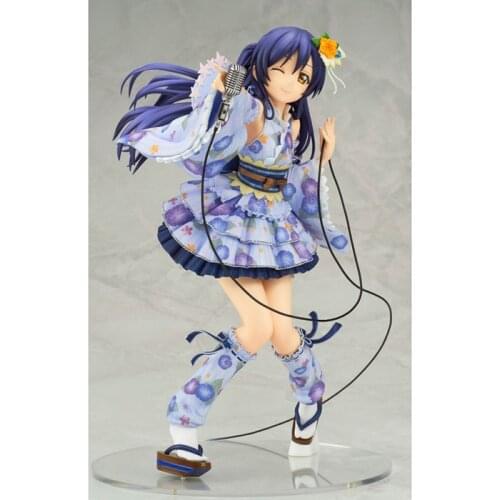 New arrival 21CM pvc Japanese anime figure love live Sonoda Umi kimono dressing action figure collectible model toys