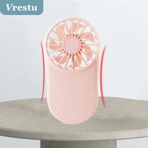 New Pocket Fans USB Charge Mini Handheld Fans Student Travel Bring Portable Small Fan DC Mini Air Cooling Ventilador Appliances