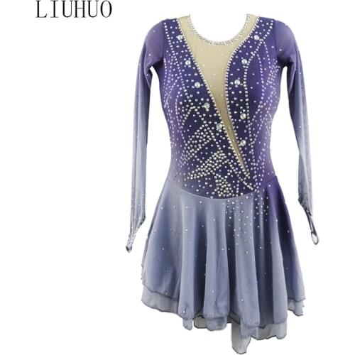 LIUHUO Custom-Made Figure Skating Dress Adult New Brand Figure Skating Dresses For Competition