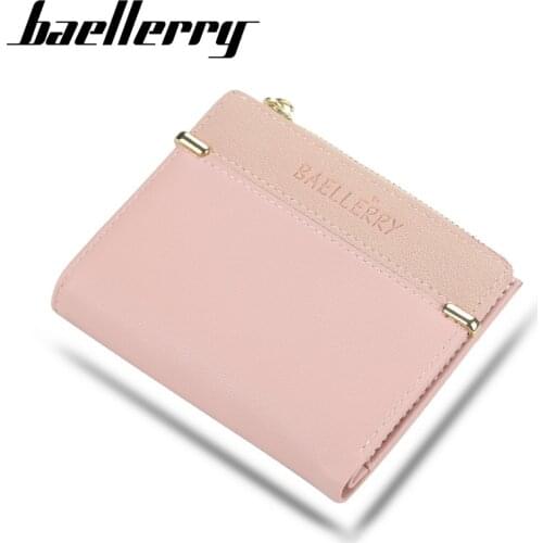 Fashion Women Short Wallet Hasp Zipper Womens Clutch Slim Cute Ladies Purses Mini Coin Purse Card Holder Leather Woman Money Bag