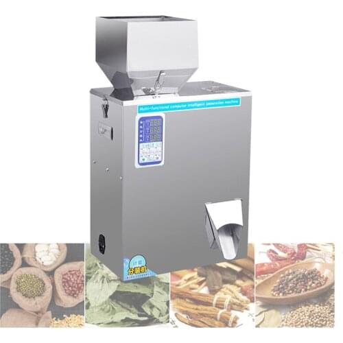 Desktop Food Filling Machine For Seeds Coffee Bean Filling Automatic Weighing Granule Powder Filling Machine