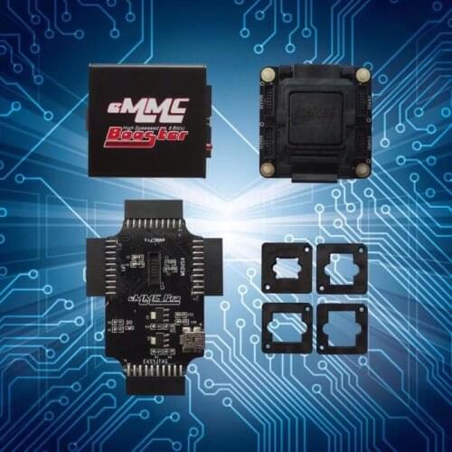 Newest Original EMMC Booster Tool with EMMC Socket device support EMMC BOX Easy jtag plus UFI box AFT box Medusa pro box