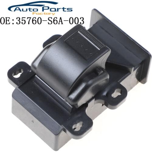 New High Quality Power Master Window Switch For Honda Fit Jazz City 2003-2008 35760-S6A-003 35760S6A003