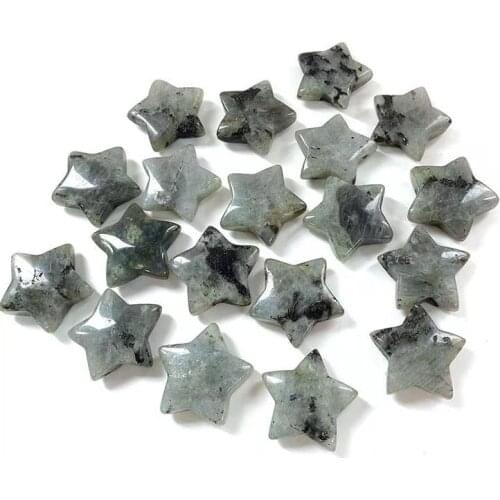 Wholesale Natural High Quality Mini Labradorite Crystal Star For Pendant Sale