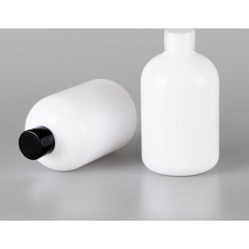 350ml X 30 White Transparent Plastic Screw Cap Bottle For Toner Shower Gel Plastic Personal Care Liquid Container