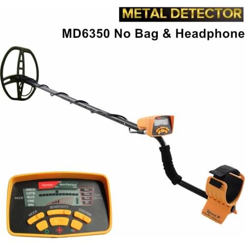 High sensitivity underground metal detector MD6350 Gold nuggets Digger metal Scanner Finder Treasure Hunter deep