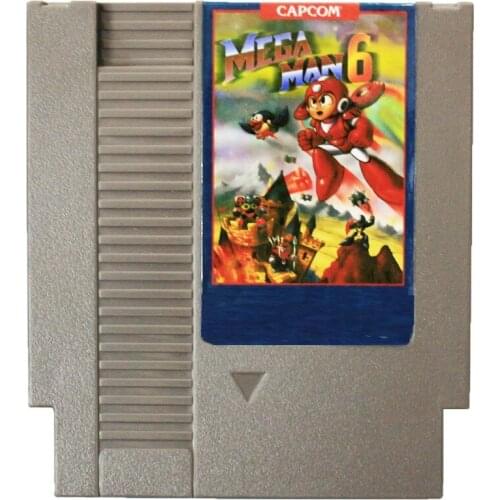 Drop Shipping 72 Pins cartridge 8 Bit Game Card - Magaman 6