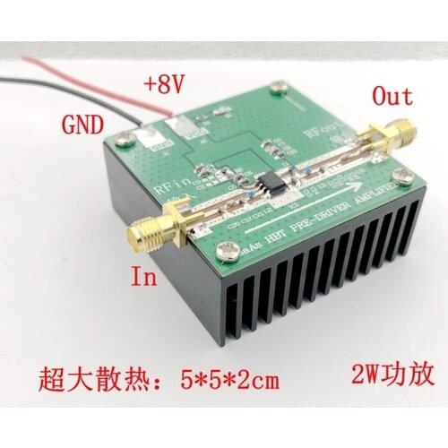 RF3809 High Frequency RF Broadband Power Amplifier 2W High Power 450M-2500M 33dBm
