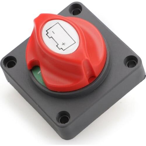 12/24V/48V Car RV Battery Selector Isolator Disconnect Rotary ON/OFF Switch Replacement Power Switch For Auto Boat Yacht