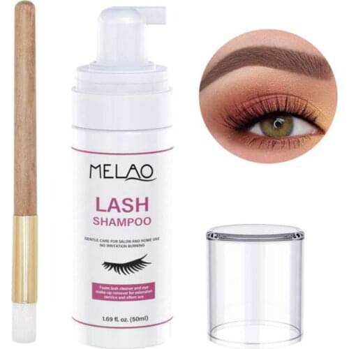 Eyelash Extension Shampoo Lash Foam Foaming Cleanser Mousse Salon Home Use