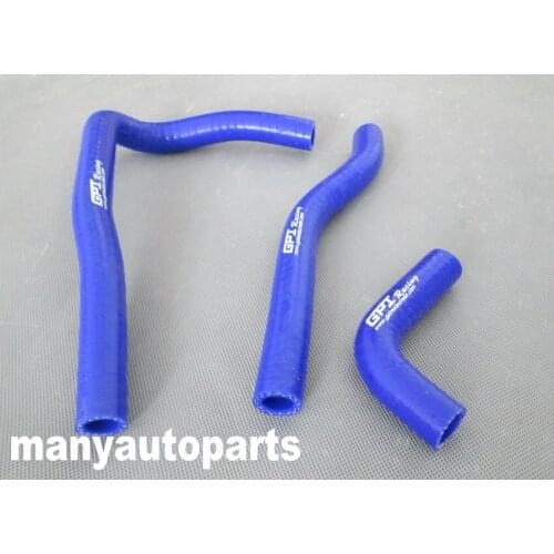 For KAWASAKI KX65 KX 65 2000-2009 2001 2002 2003 04 05 06 07 08 09 silicone radiator hose Blue