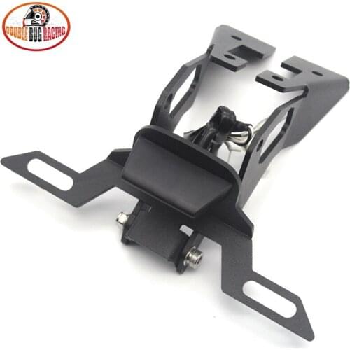 Motorcycle Rear LED Light License Registration Plate Tail Frame Holder Bracket Modified For KAWASAKI NINJA 400 2018-2019 ninja