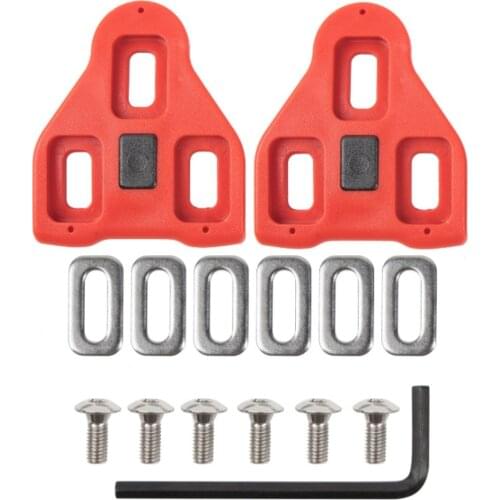 Balight 1 Pair Bike Pedal Cleat Self-Locking Pedal Ultralight Bike Pedal Bicycle Accessories Cycling Cleats