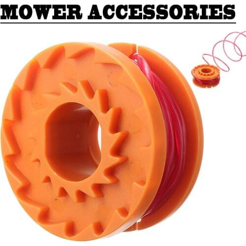 1PC For Worx WA0010 Replacement Trimmer Spool Line Grass Lawn Mower Head Coil Professional Rope Grass String Trimmer Spool Set