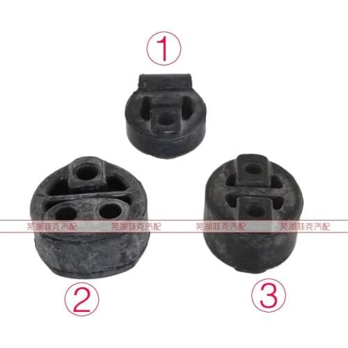 1pcs Muffler rubber shock absorber lifting ears for chery tiggo Rear exhaust pipe rings three catalytic converter hanging block