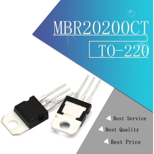 10pcs/lot MBR20200CT TO220 MBR20200 TO-220 20200CT