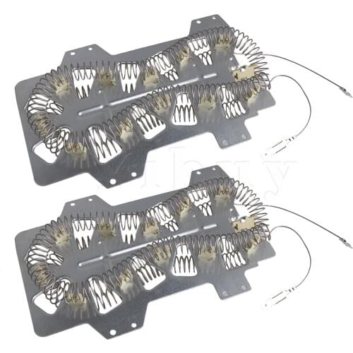 2 x Dryer Heat Element 592-89612 592-89622 DV206LEW DC47-00019A Silver