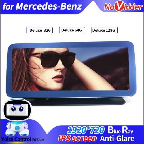 2din Android 10 1920*720P 4+64G Car Multimedia Car Dvd Player For Mercedes Benz CLS 500 C219 C218 Gps Navigation Audio 4G Lte