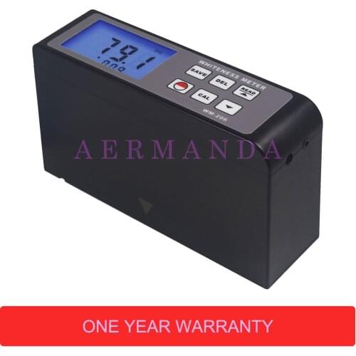 Digital Whiteness Meter Tester WM-206 measure the whiteness value of object or powder with flat surface