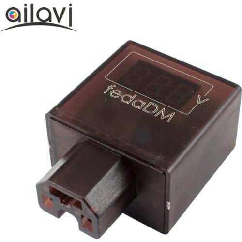 DoFULL Blue 36V/48V/60V/72V/84V 120V Electric Car Mobile Phone USB Charger 5V 1A with Voltage Display