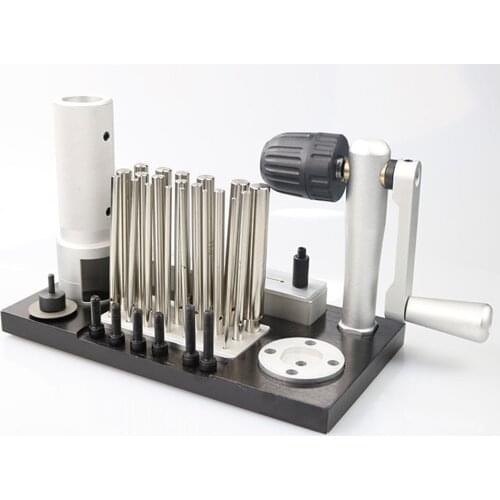 Manual Jump Ring Maker Machine Stainless Steel Hardness Ring Tool with 20 2.5-12MM Mandrel Accessory Jewelry Making Tool Jeweler