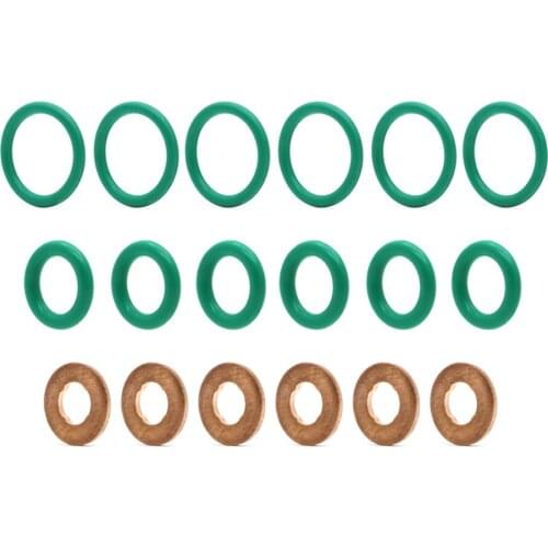 Injector Installation Kit Gaskets O-rings For Dodge Cummins Diesel 5.9L 2003 - 2007 / Diesel 6.7L 2007 - 2013 2012 2011 2010