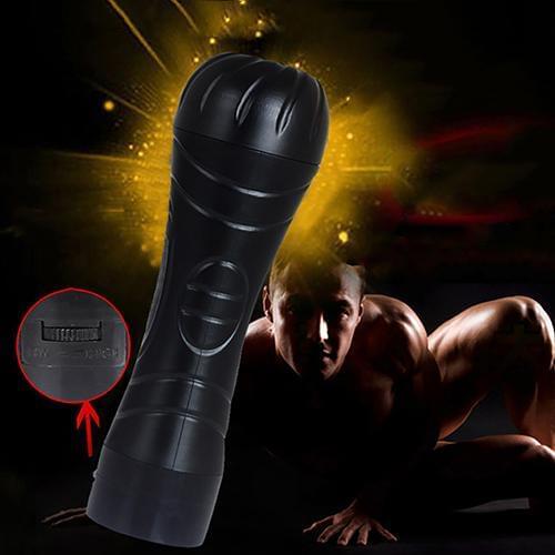 Men Fashion Massage Hands Free Multi Speed Vibrating Male Cup Sex Toys for man Easy to stretch to fit on most men