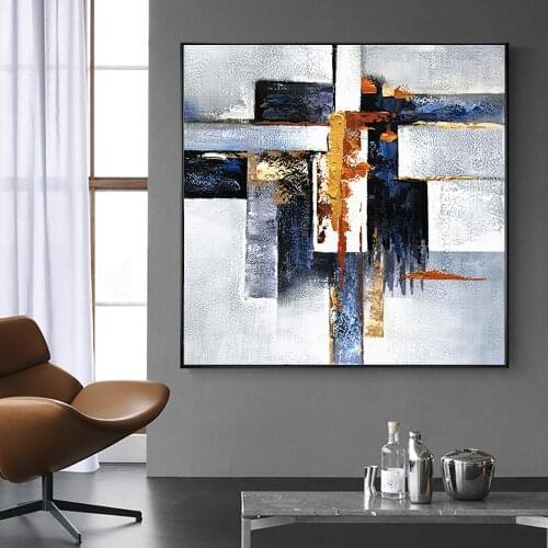 Large Size Wall Decor Abstract Paintings Handmade On Canvas For Living Room Office Wall Decoration Picture Hand Painted Unframed