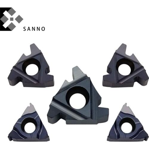 General CNC alcme thread inserts ER / EL T type external threading turning blade inserts for steel, cast iron