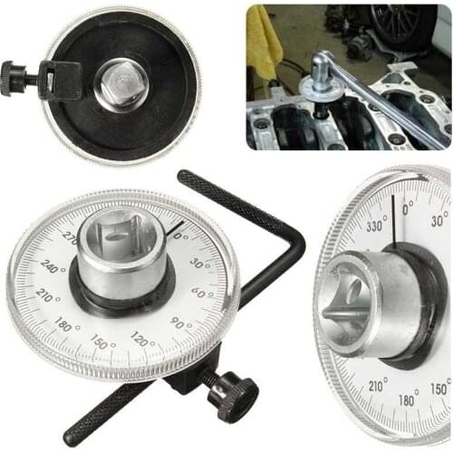 Professional Angle Torque Wrench 360° 1/2 Inch Adjustable Drive Torque Angle Gauge Auto Garage Tool For Car Repair Angle Tools
