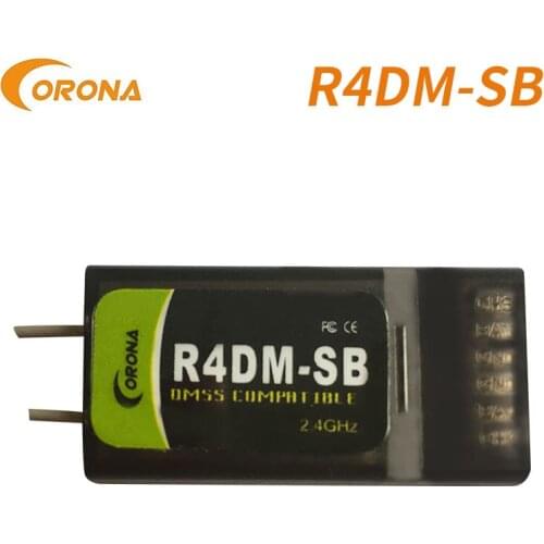 Corona R4DM-SB 2.4G 4CH DMSS Compatible Receiver With S.Bus For Rc Airplane Parts