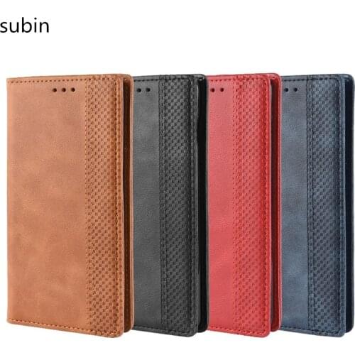 For Samsung Galaxy S10 Case 6.1" Luxury Leather Back Cover Case For Samsung Galaxy S10 SM-G973F Case Flip Protective Phone Bag
