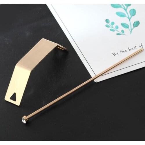 Shuangshuo 2021 New Korean Fashion Hair Accessories Simple Square Hairpins Hair Women Girls Metal Hairpin Jewelry Hair Stick