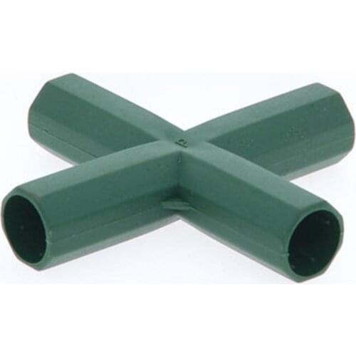 Greenhouse Frame Connector Plants Awning Pillar Connectors Climbing Plants Awning Pipe Pole Connecting Joints Garden Tools